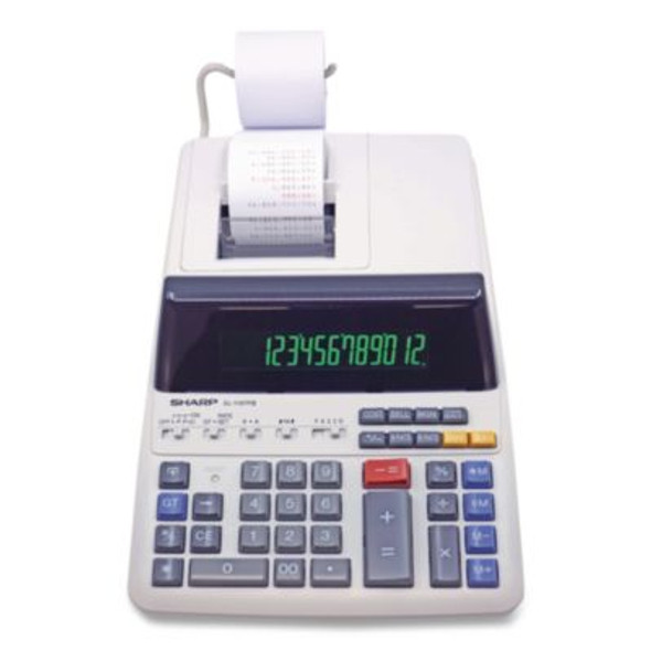 El1197Piii Two-Color Printing Desktop Calculator, Black/Red Print, 4.5 Lines/Sec