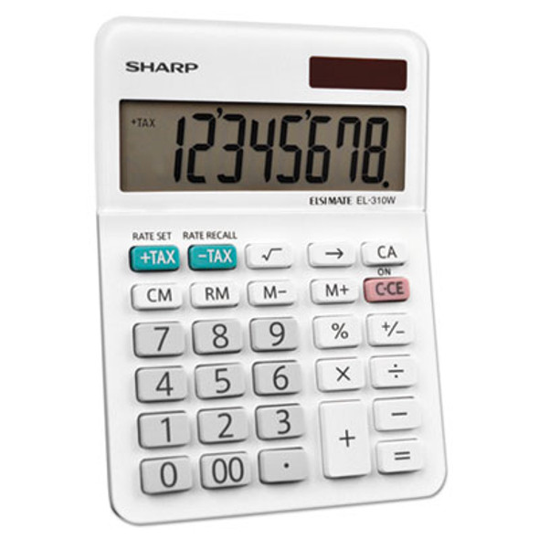 El-310Wb Mini Desktop Calculator, 8-Digit Lcd