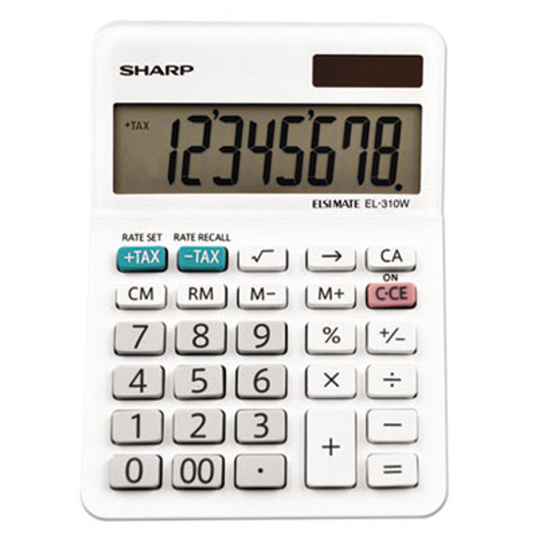 El-310Wb Mini Desktop Calculator, 8-Digit Lcd