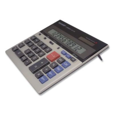 Qs-2130 Compact Desktop Calculator, 12-Digit Lcd