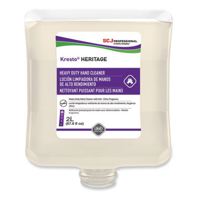 Kresto Heritage Heavy Duty Hand Cleaner Refill, Fresh Scent, 2 L, 4/Carton