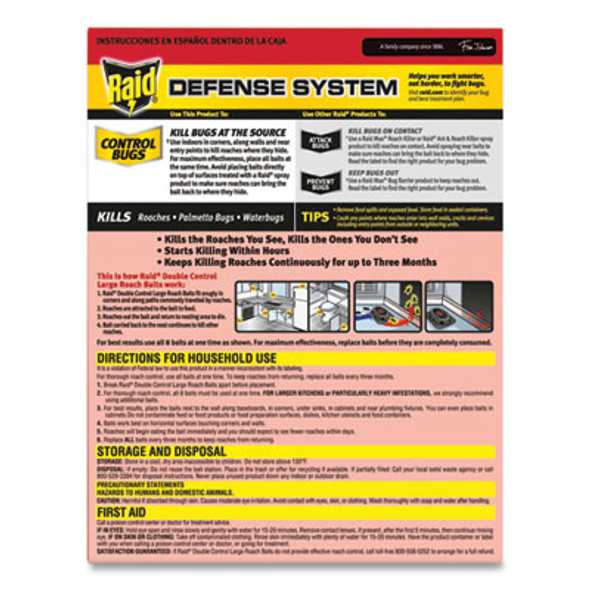 Roach Baits, 0.7 Oz Box, 6/Carton