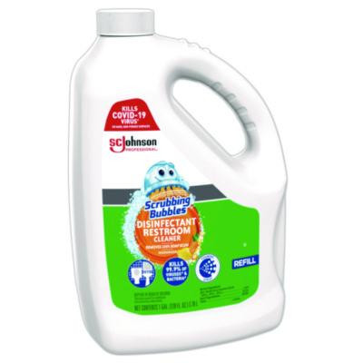 Disinfectant Restroom Cleaner, Citrus Scent, 1 Gal Bottle, 4/Carton