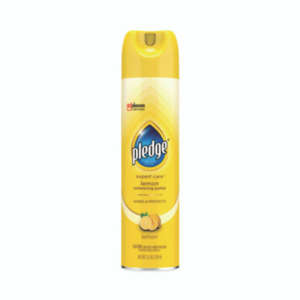 Furniture Polish, Lemon, 9.7 Oz Aerosol Spray, 6/Carton