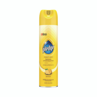Furniture Polish, Lemon Scent, 9.7 Oz Aerosol Spray, 6/Carton