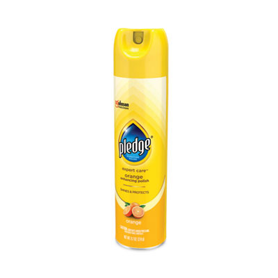Furniture Polish, Orange Scent, 9.7 Oz Aerosol Spray, 6/Carton