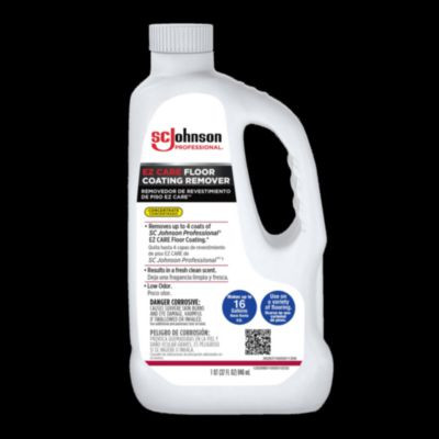 Ez Care Floor Coating Remover, 32 Oz Bottle, 6/Carton