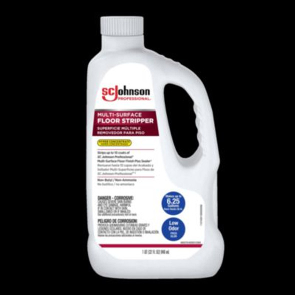 Hyper Concentrate Floor Stripper, Fresh Scent, 32 Oz Bottle, 6/Carton