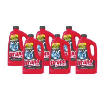 Max Gel Clog Remover, 80 Oz Bottle, 6 Bottles/Carton