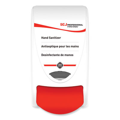 Sanitizer Dispenser, 1 L, 4.92 x 4.6 x 9.25, White, 15/Carton