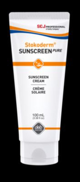 Stokoderm Sunscreen Pure, Unscented, 100 Ml Tube, 12/Carton