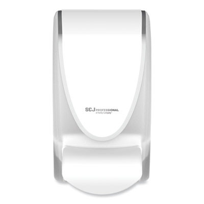 Transparent Manual Dispenser, 1 L, 4.92 x 4.6 x 9.25, White, 15/Carton