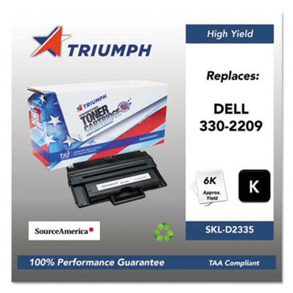 751000Nsh1086 Remanufactured 330-2209 High-Yield Toner, 6,000 Page-Yield, Black