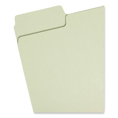 Supertab Colored File Folders, 1/3-Cut Tabs: Assorted, Letter Size, 0.75" Expansion, 11-Pt Stock, Color Assortment 2, 100/Box