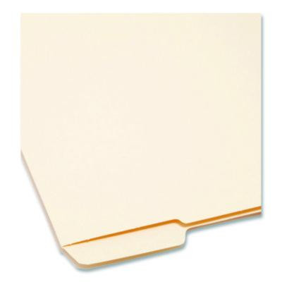 End Tab File Folder, 1/3-Cut Tabs: Assorted, Letter Size, 0.75" Expansion, Manila, 100/Box