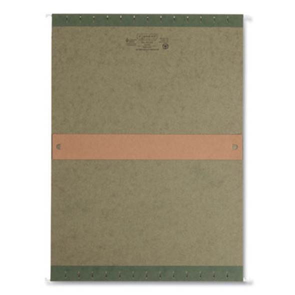 Box Bottom Hanging File Folders, 2" Capacity, Legal Size, Standard Green, 25/Box
