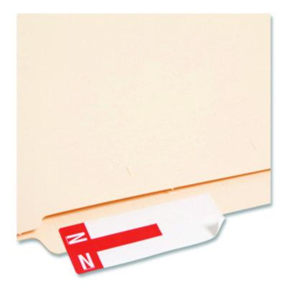 Alphaz Color-Coded Labels Starter Set, A-Z, 1.16 X 3.13, Assorted, 5/Sheet, 300 Sheets/Box