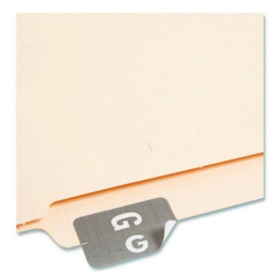 Alphaz Color-Coded Second Letter Alphabetical Labels, G, 1 x 1.63, Gray, 10/Sheet, 10 Sheets/Pack