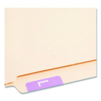 Alphaz Color-Coded Second Letter Alphabetical Labels, L, 1 X 1.63, Lavender, 10/Sheet, 10 Sheets/Pack