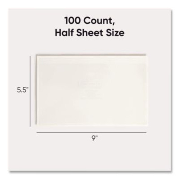 Self-Adhesive Poly Pockets, Top Load, 9 x 5.56, Clear, 100/Box