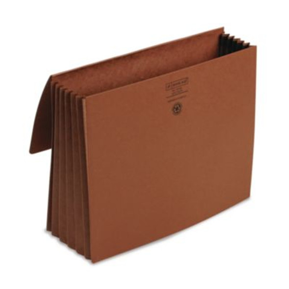 Redrope Expanding Wallets, 5.25" Expansion, 1 Section, Cloth Tie Closure, Letter Size, Redrope