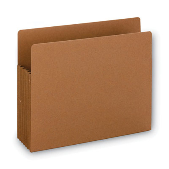 Heavy-Duty Redrope End Tab Tuff Pockets, 5.25" Expansion, Letter Size, Redrope, 10/Box