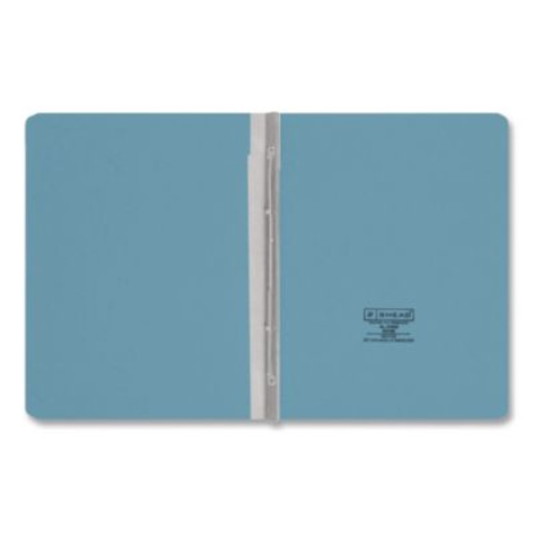 Prong Fastener Premium Pressboard Report Cover, Two-Piece Prong Fastener, 3" Capacity, 8.5 X 11, Blue/Blue