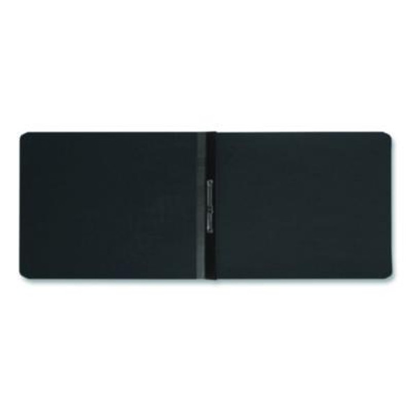 Prong Fastener Premium Pressboard Report Cover, Two-Piece Prong Fastener, 2" Capacity, 8.5 X 11, Black/Black
