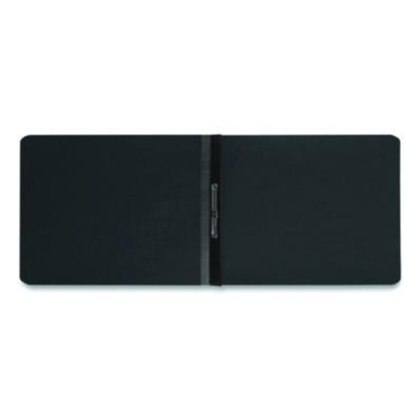 Prong Fastener Premium Pressboard Report Cover, Two-Piece Prong Fastener, 2" Capacity,  8.5 x 11, Black/Black