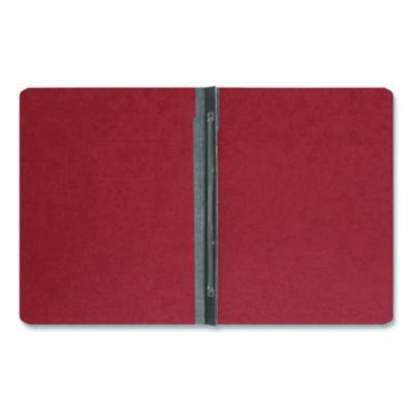 Prong Fastener Pressboard Report Cover, Two-Piece Prong Fastener, 3" Capacity, 8.5 X 11, Red/Red