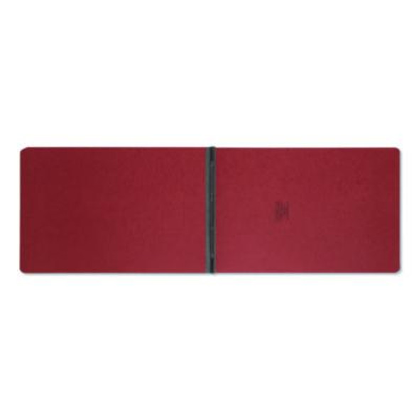 Prong Fastener Pressboard Report Cover, Two-Piece Prong Fastener, 3" Capacity, 11 X 17, Red/Red