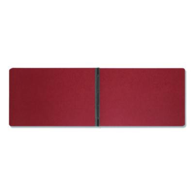 Prong Fastener Premium Pressboard Report Cover, Two-Piece Prong Fastener, 3" Capacity, 11 X 17, Red/Red