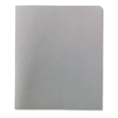 Two-Pocket Folders, Accommodates (100) 11 x 8.5 Sheets, White, 25/Box