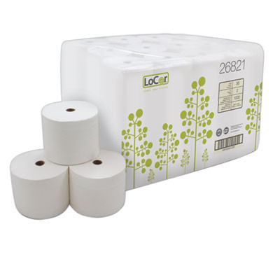 High-Capacity Bath Tissue, 2-Ply, White, 1,000 Sheets/Roll, 36 Rolls/Carton