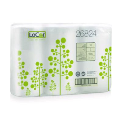 High-Capacity Bath Tissue, 2-Ply, White, 1,500 Sheets/Roll, 18 Rolls/Carton