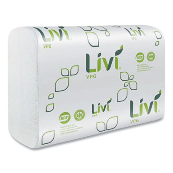 Multifold Towel, 1-Ply, 9.45 x 9.06, White, 250 Sheets/Pack, 16 Packs/Carton