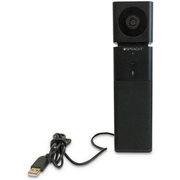 Aura Video Mate Hd Video And Audio Conferencing Camera, 1920 Pixels x 1080 Pixels, 2.1 Mpixels, Black