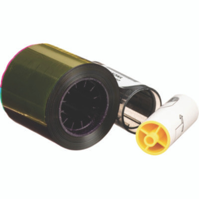 Entrust Full Color Ribbon Kit, Black/Cyan/Magenta/Yellow/Topcoat Protective Layer