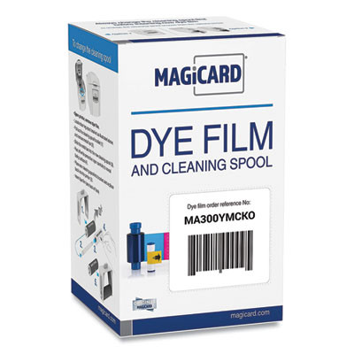 Ma300Ymcko Printer Ribbon, Black/Cyan/Magenta/Yellow