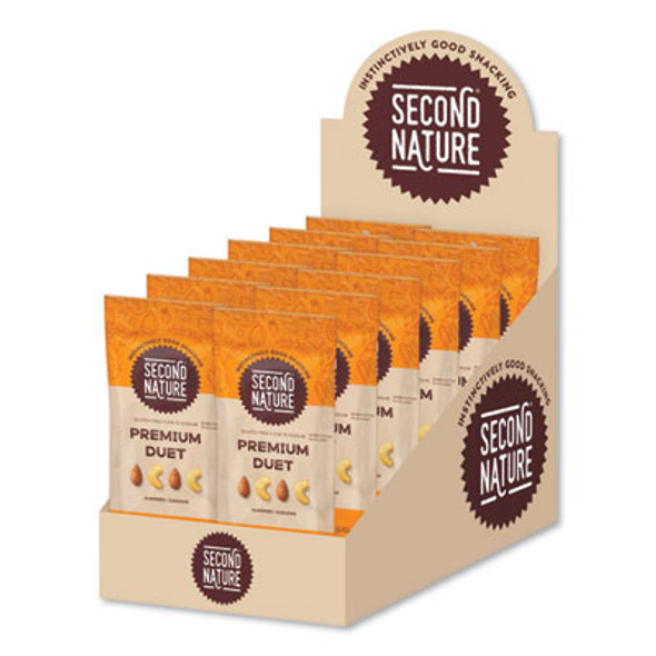 Premium Duet Nut Mix, 2 Oz Bag, 12 Bags/Box