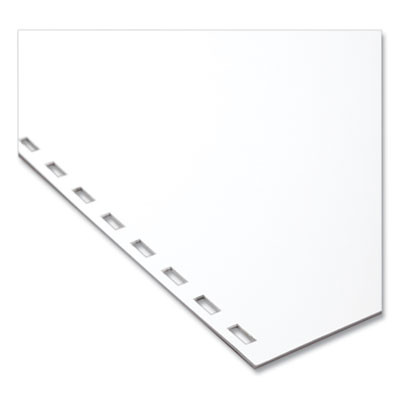 Combbind Pre-Punched Paper, 19-Hole, 92 Bright, 20 Lb Bond Weight, 8.5 x 11, Unruled, 500/Ream