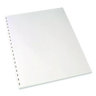 Combbind Pre-Punched Paper, 19-Hole, 92 Bright, 20 Lb Bond Weight, 8.5 x 11, Unruled, 500/Ream