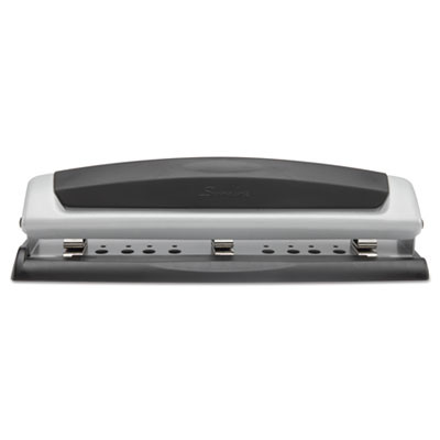 10-Sheet Precision Pro Desktop Two- To Three-Hole Punch, 9/32" Holes