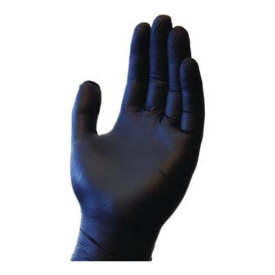 Proguard Powder Free Nitrile Gloves, Powder-Free, X-Large, 3.5 Mil Thick, 9.65" Long, Black, 100/Box, 10 Boxes/Carton