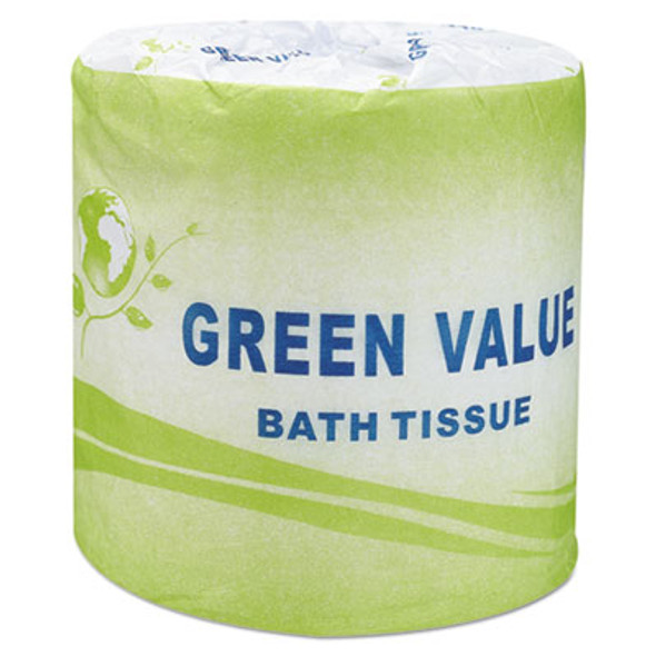 Standard Bath Tissue, Septic Safe, 2-Ply, White, 420 Sheets/Roll, 96 Rolls/Carton