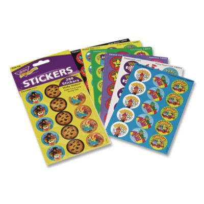 Stinky Stickers Variety Pack, General Variety, Assorted Colors, 480/Pack