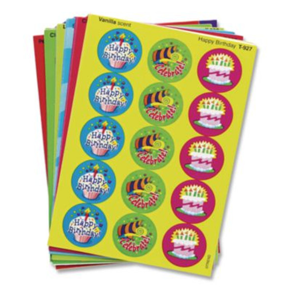 Stinky Stickers Variety Pack, Holidays And Seasons, Assorted Colors, 435/Pack
