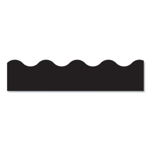 Terrific Trimmers Solid Colors Board Trim, 2.25" X 39 Ft, Black