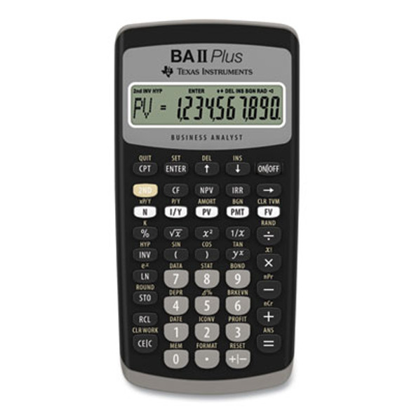 Baiiplus Financial Calculator, 10-Digit Lcd