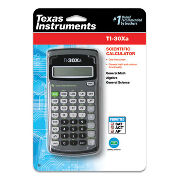 Ti-30Xa Scientific Calculator, 10-Digit Lcd